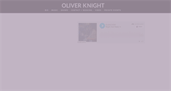Desktop Screenshot of djoliverknight.com
